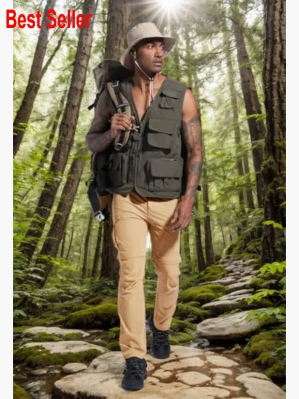 Lightweight Quick Dry Water Resistant Convertible Cargo Pants